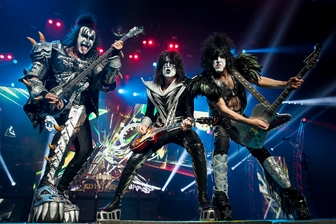 KISS perform live at Allphones Arena