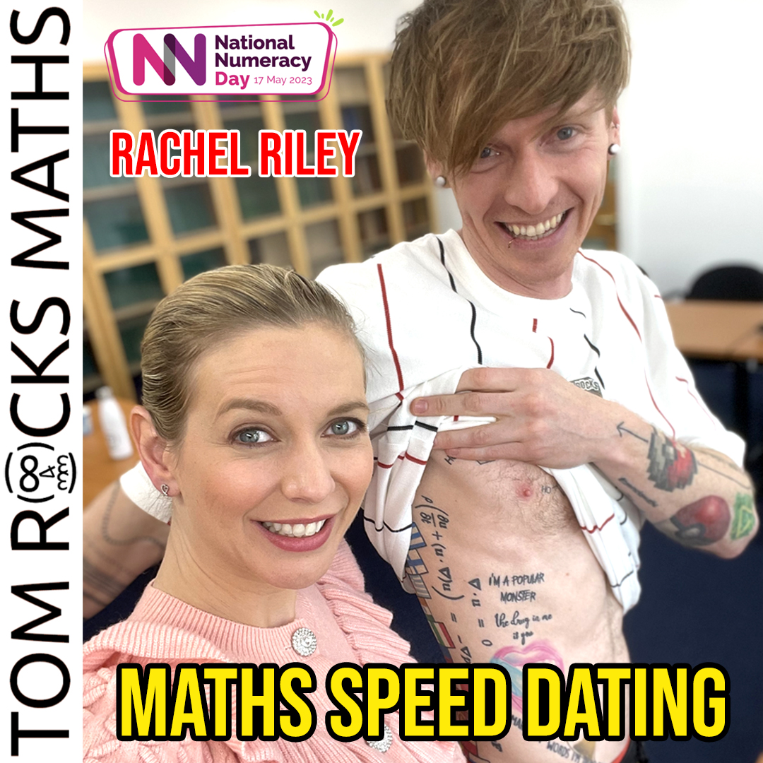 Maths speed dating with countdown s rachel riley tom rocks maths