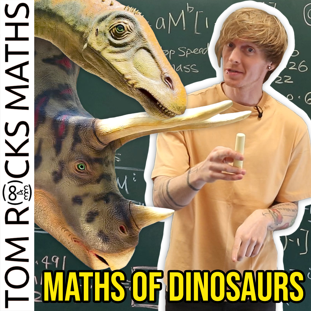 Which Dinosaur is the Fastest? The Maths of Dinosaurs – TOM ROCKS MATHS