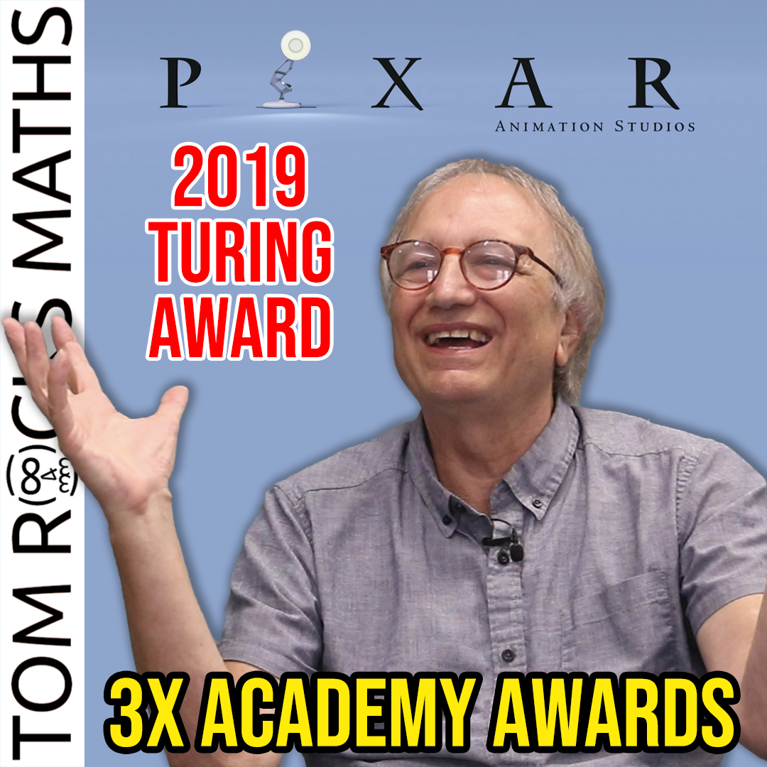 Working at Pixar with Pat Hanrahan (2019 Turing Award) – TOM ROCKS MATHS