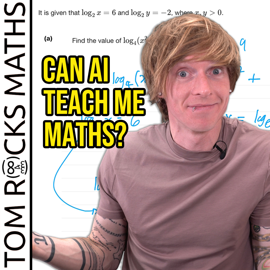 Can AI Teach Me Maths? – TOM ROCKS MATHS